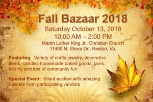 Fall Bazaar