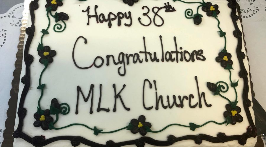 Celebrating 38 Years at MLK Church!